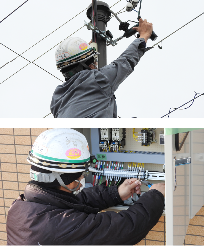電気設備工事の仕事について